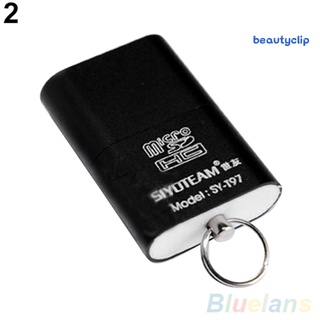 New 🔥Portable Mini 2.0 Micro SD T-Flash Flash Drive Adapter Card Reader (4)