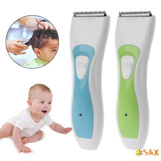 s&x baby hair trimmer eléctrico silencioso profesional clipper recargable afeitadora