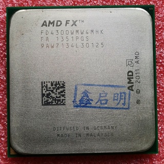 Cpu AMD FX-4300 FX4300 CPU FD4300WMW4MHK GHZ Quad Core Socket AM3+ procesador de 95 w