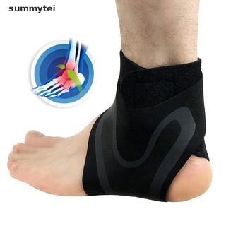summytei - soporte de tobillo ajustable para esguinces de pie, lesiones, dolor, protector co