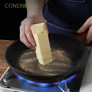 condiward cocina herramientas de hornear dispensador aplicador de queso mantequilla esparcidor conveniente contenedor tostadas palos gadgets plástico vertical giratorio