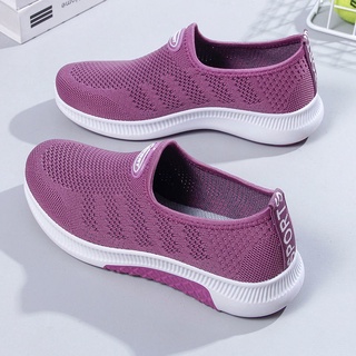 2021 primavera y verano viejo Beijing zapatos de tela de las mujeres suave bajo confort Pedal transpirable Casual zapatillas de deporte
