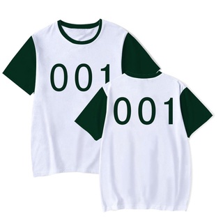 camiseta para calamar juego contraste número camiseta cómoda y suave camiseta 10/12