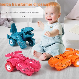 Mini Multimedia coche niños juguete niños juguete dinosaurio grúa Motor barco transformación