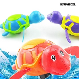 sp linda tortuga natación animal herida cadena reloj bebé niño baño juguete de baño