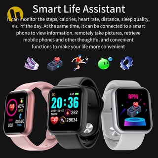 WiJx verano coreano C Y68 Smart Watch IP67 impermeable pulsera inteligente Bluetooth pulsera Relo Monitor de frecuencia cardíaca deportes Fitness Smart band.my (4)