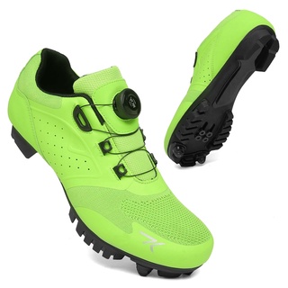 Mtb zapatos de ciclismo con tacos de bicicleta de montaña calzado de los hombres femeninos zapatos de ciclismo hombre triatlón deportes al aire libre ruta botas de equitación nuevo (2)