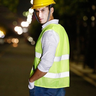 0824# tráfico seguridad saneamiento trabajador noche abrigo reflectante (3)