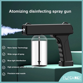 nano spray gun blue light disinfection sprayer rechargeable atomization disinfection gun we