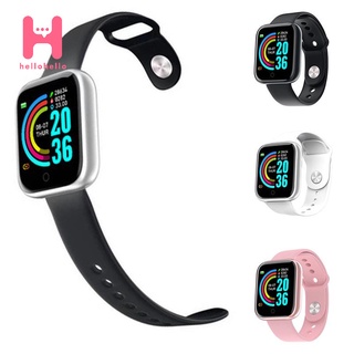 Smart Watch banda deportiva Bluetooth Jam pintar SmartWatch pulsera Fitness Tracker Monitor de ritmo cardíaco hombres mujeres HE