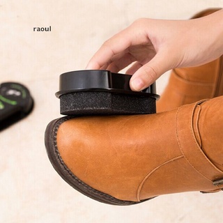 [raoul] nuevo quick shine zapatos brillo esponja cepillo pulido limpiador de polvo herramienta de limpieza [raoul]