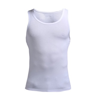 Camiseta sin mangas ajustada deportiva De verano con cuello V (3)