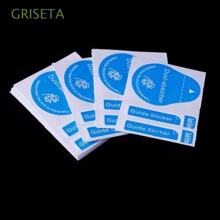 GRISETA Mobile Phone Accessories Screen Cleaning Tool Tablet PC Dust Papers Dust Removal Sticker Tempered Glass Camera Lens Screen Cleaner Dust-absorber Guide Sticker LCD Screens Cell Phone Dust Absorber