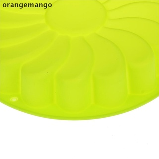 orangemango - molde redondo de silicona para hornear girasoles, cocina, pan redondo, pastel de chocolate
