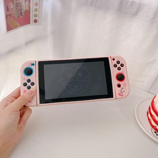 Cartoon Kirby Nintendo Switch funda protectora suave TPU consola de juegos Protector de silicona cubierta carcasa (3)