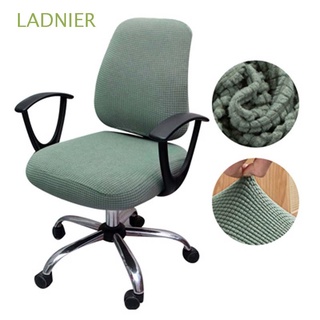 LADNIER 1 Set Backrest Cover Washable Home Textile Chair Cover Bar Removable Dining Room Chairs Stretch Computer Chairs Dining Room Seat Cover