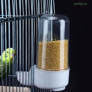 OVERLEY Finch Feeding Bowl Parakeet Cage Accessories Bird Feeder Cockatiel Drinking Cup Small Animals Parrot Canary Hamster Water Dispenser/Multicolor