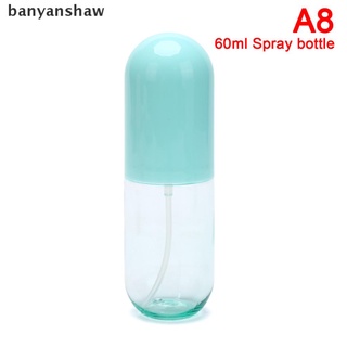 banyanshaw botella de spray vacía atomizador de plástico pequeño mini vacío recargable perfume co