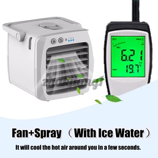 Mini Ventilador Portátil Enfriador De Aire Acondicionado De Refrigeración Humidificador