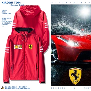Ferrari Team ropa chaqueta F1 Racing traje de coche Fans de manga larga abrigo chaqueta
