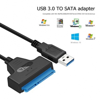 Cable Adaptador Para Carga USB 2.0 SATA 22pin/Converter 2.5 Pulgadas SSD HDD (1)