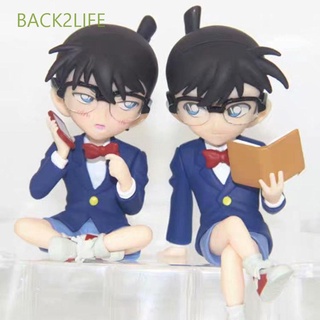 Figura de PVC back2life modelo Anime muñeca adornos Detective Conan figuras de acción para niños miniatura Detective Conan Ku dou Shinichi Scultures regalos figuras de juguete