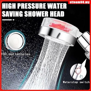 [nuevos Productos]304 cabezal de ducha turbocargado pequeña cintura ducha conjunto de mano hogar de una tecla de agua parada mágica línea de agua.