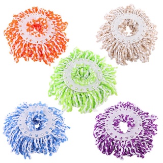 Cl [READY STOCK] 360 Rotating Head Easy Microfiber Spinning Floor Mop Head for Housekeeper Home Floor Cleaning Mop