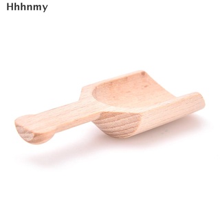 hmy> 6 cucharas de madera para sales de baño, aceite esencial, bambú, baño, cuchara de sal