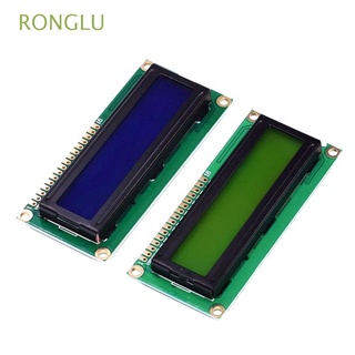 RONGLU Para Arduino Módulo De Código Blanco 1602 Smart Electronics 16x2 Carácter LCD Visualización Pantalla/Multicolor