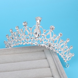 moda nupcial corona cristal rhinestone boda tiara diadema accesorio para el cabello