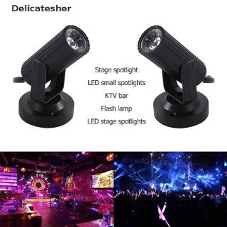 [delicatesher] rgbw 1w led iluminación de escenario spin pinspot luz beam foco fiesta dj disco dmx caliente