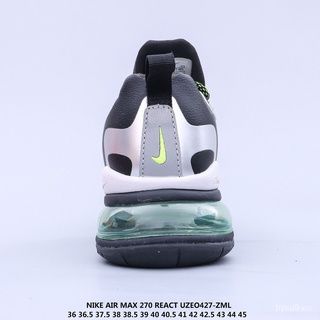 NIKE Nike Air Max 270 React Bauhaus meia palma almofada de ar sapatos de corrida sapatos casuais (7)