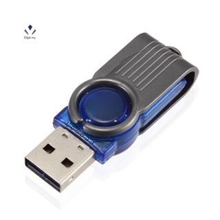 Mini USB 2.0 Micro SD TF Lector De Tarjetas De Memoria De Alta Velocidad De Plástico Girar Adaptador Para Tablet PC Portátil