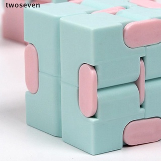 [twoseven] cubo infinito mini juguete ansiedad alivio del estrés cubo bloques niños niños [twoseven]