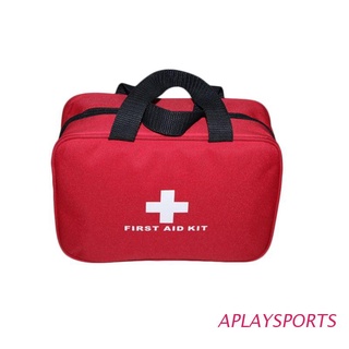 aplaysports kit de primeros auxilios coche viaje primeros auxilios bolsa grande al aire libre kit de emergencia bolsa de camping kits de supervivencia bolsa médica