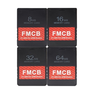 EN FMCB V1.966 Tarjeta De Memoria Flash Stick SD Tarjetas Para Juegos USB Compatible Con PS2 PS1 Video Consola HDD Adaptador