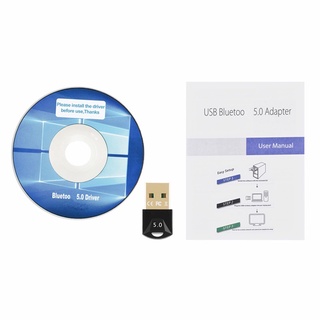 [listo] adaptador compatible con Bluetooth 5.0 compatible con Bluetooth 5.0 compatible con Bluetooth Dongle 5.0 4.0 compatible con Bluetooth adaptador para PC portátil 5.0 BT transmisor ELEGANCESS (5)