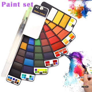 juego de pintura de color con pincel de agua pluma acuarela pigmento para dibujar arte suministros (1)