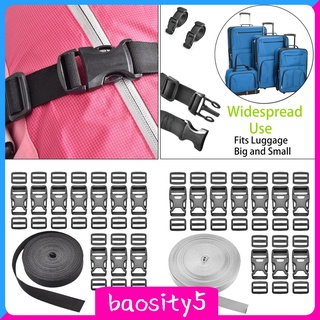 [Baosity5] correa de amarre para equipaje, correa segura, correa de carga ajustable para equipaje de viaje (5)