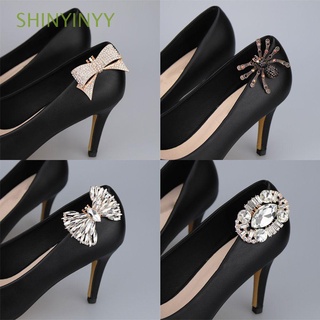SHINYINYY Bag Pendant Shiny Clips Accessories Shoes Clamp Shoe Decorations Clip Women Wedding Rhinestone High Heel Charm Buckle/Multicolor