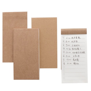 ready stock papelería bloc de notas desgarrable práctico bloc de notas de papel kraft portátil bloc de notas todo plan (5)