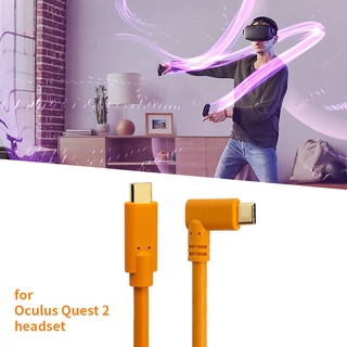 Codo de Cable de alta velocidad tipo a adecuado para Oculus quest 2 Compatible con el Software Link 90 grados conveniente y cómodo
