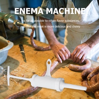 ☊HOME_Manual Sausage Meat Fillers Machine Sausage Meat Stuffer Food Maker Funnel☊