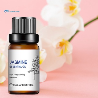 stock 10ml aceite esencial de jazmín para el cuidado de la piel aliviar el estrés extracto de flores fragancia aceites