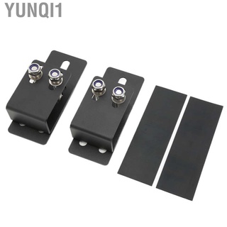 yunqi1 - soporte de montaje para barra de luz led, resistente a los golpes, color negro