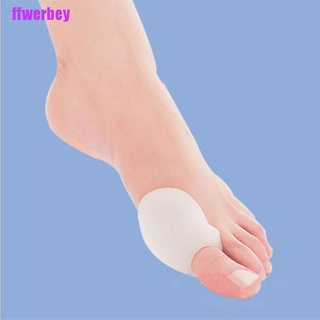 [ffwerbey] 2 piezas de gel de silicona para pies, separador de pies, protector de pulgar, ajustador de juanete