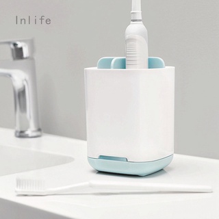 Inlife Fansirn juego de lavado de pasta de dientes eléctrico cepillo de dientes estante de baño