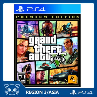(Ps4) Grand Theft Auto V/5 Premium Edition (región 3 Asia) - GTA V / 5