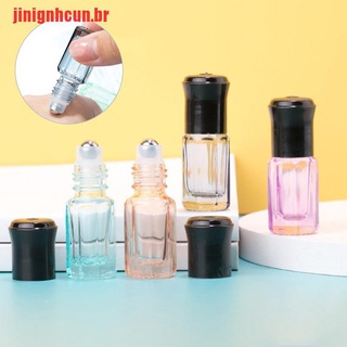 [Jinignhcun]Rollo portátil en botella de vidrio vacía Perfume Essenti